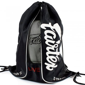 Fairtex BAG6 Рюкзак Тренировочный Тайский Бокс Черный